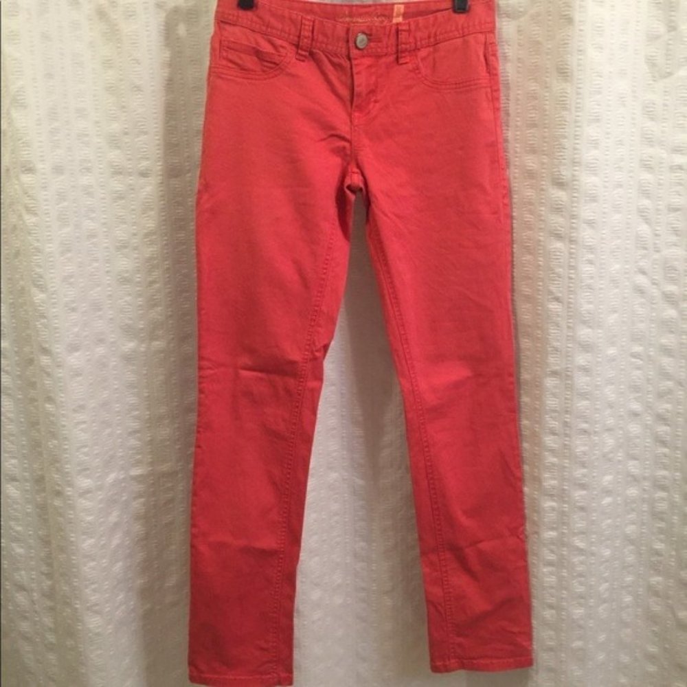AMERICAN RAG Coral Curvy Skinny Jeans, Sz 3
